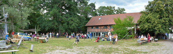 Sommercamp Nordriegel Innenhof